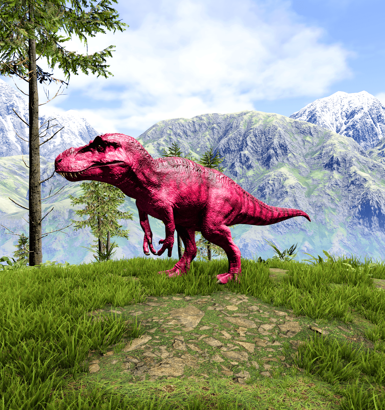 机械暴龙成年形态-龙岛异兽起源初始进化阶段